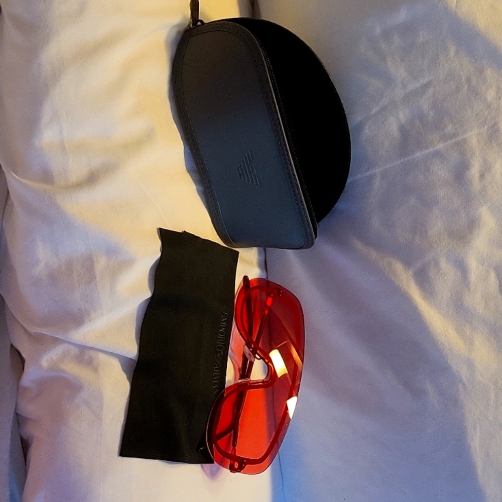 Armani Red Sunglasses